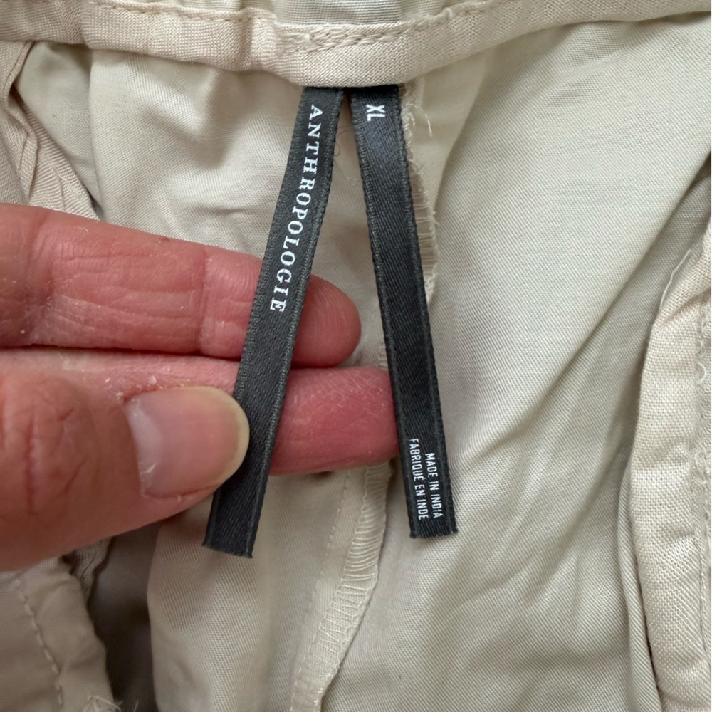 NWT Anthropologie Pleated Embroidered Trousers Sz XL - Picture 15 of 16